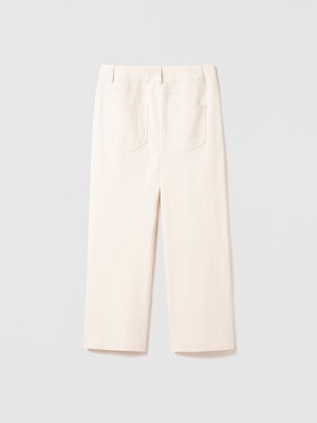 Cropped wide pant