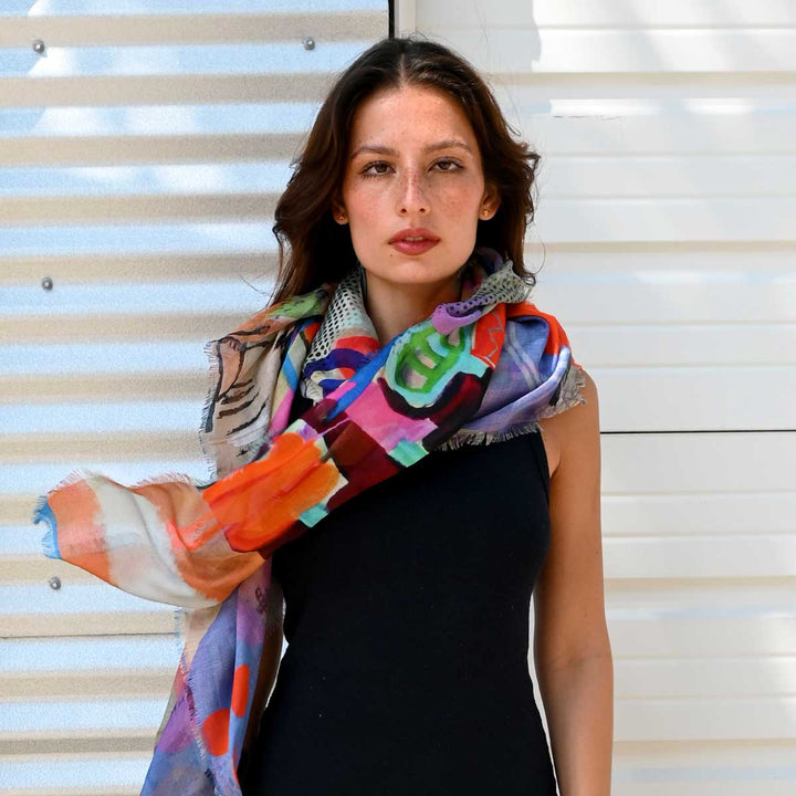 Voyager Silk Modal Scarf