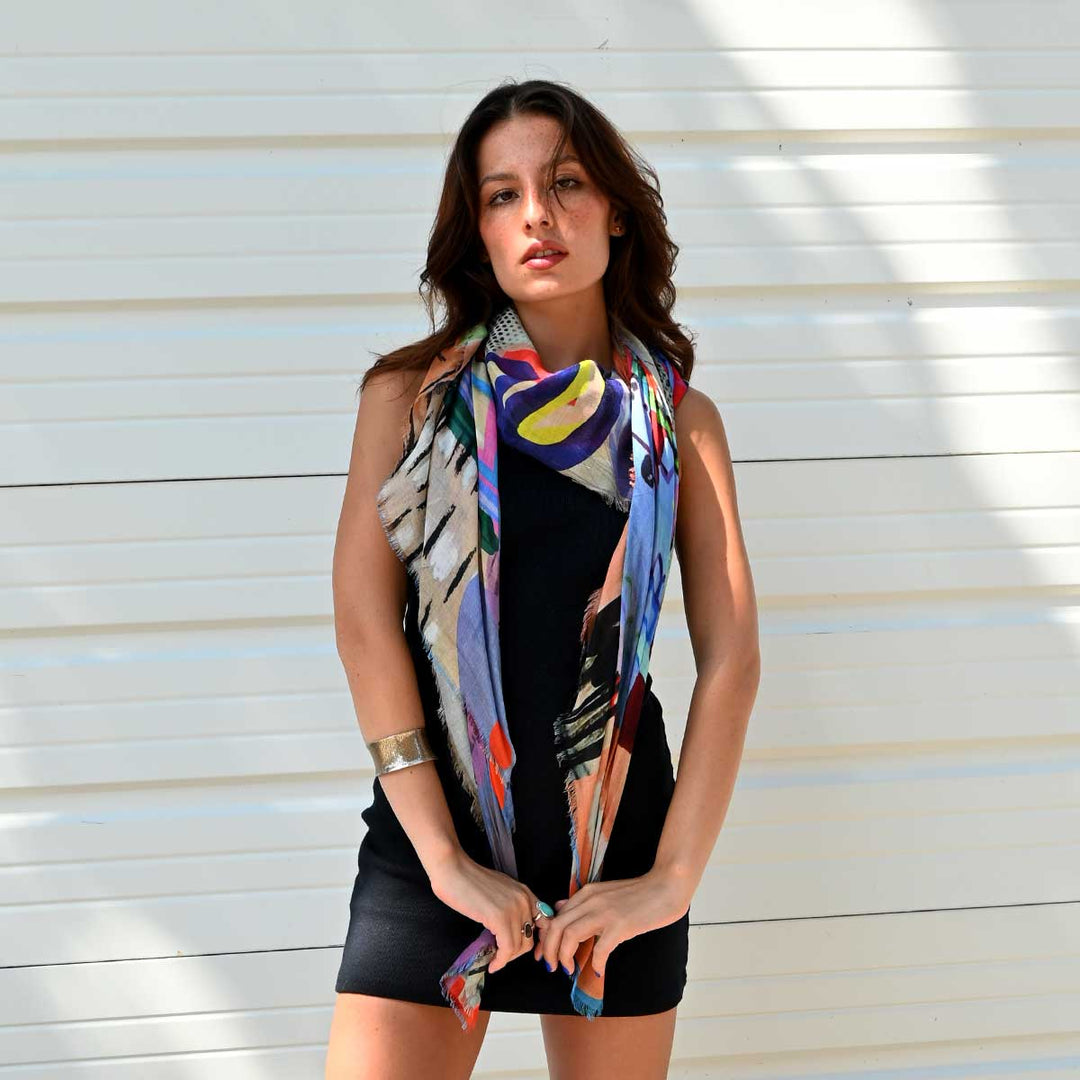 Voyager Silk Modal Scarf