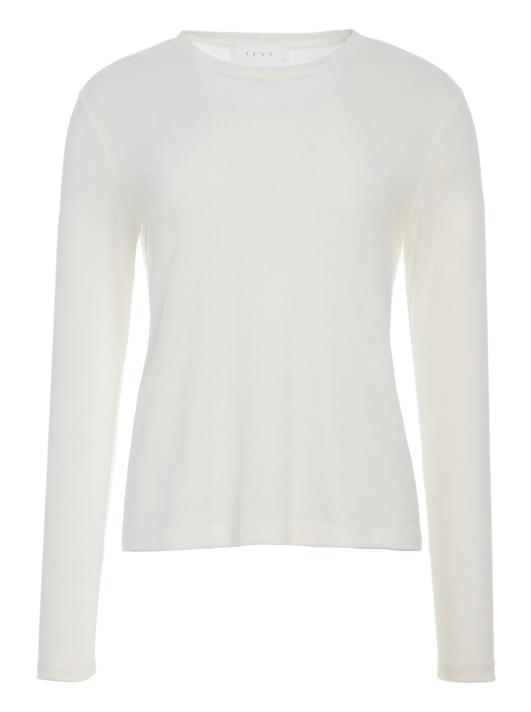 Ribbed Long Sleeve Tee - Cream PRE-ORDER