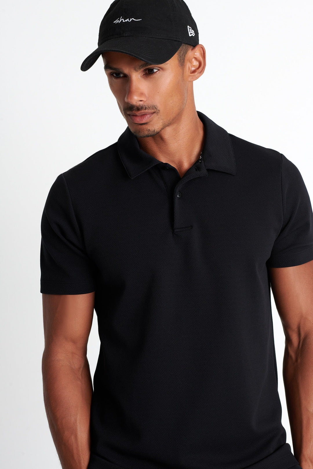 Textured Jersey Polo - 62513-47-800