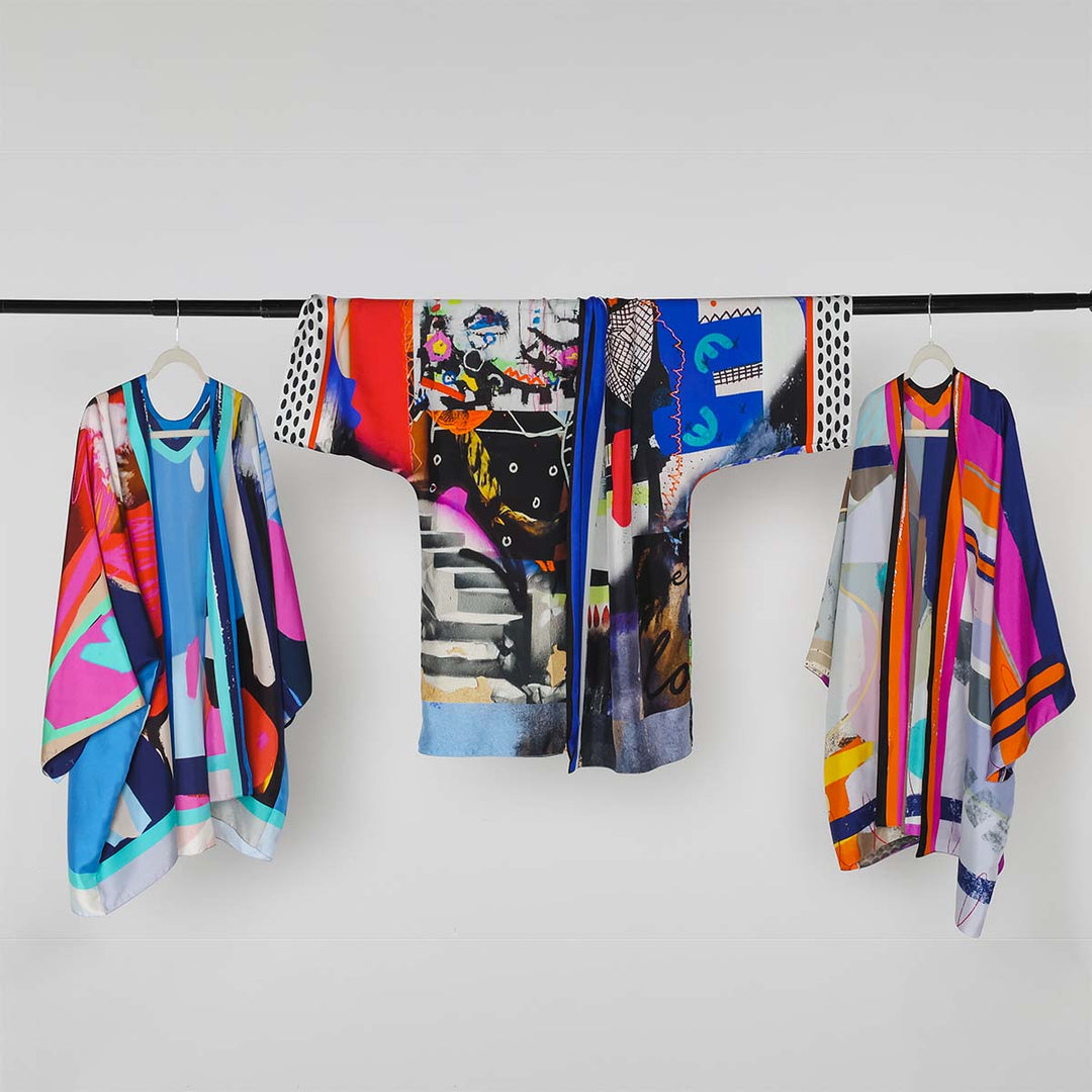 Berlin Silk Kimono Robe