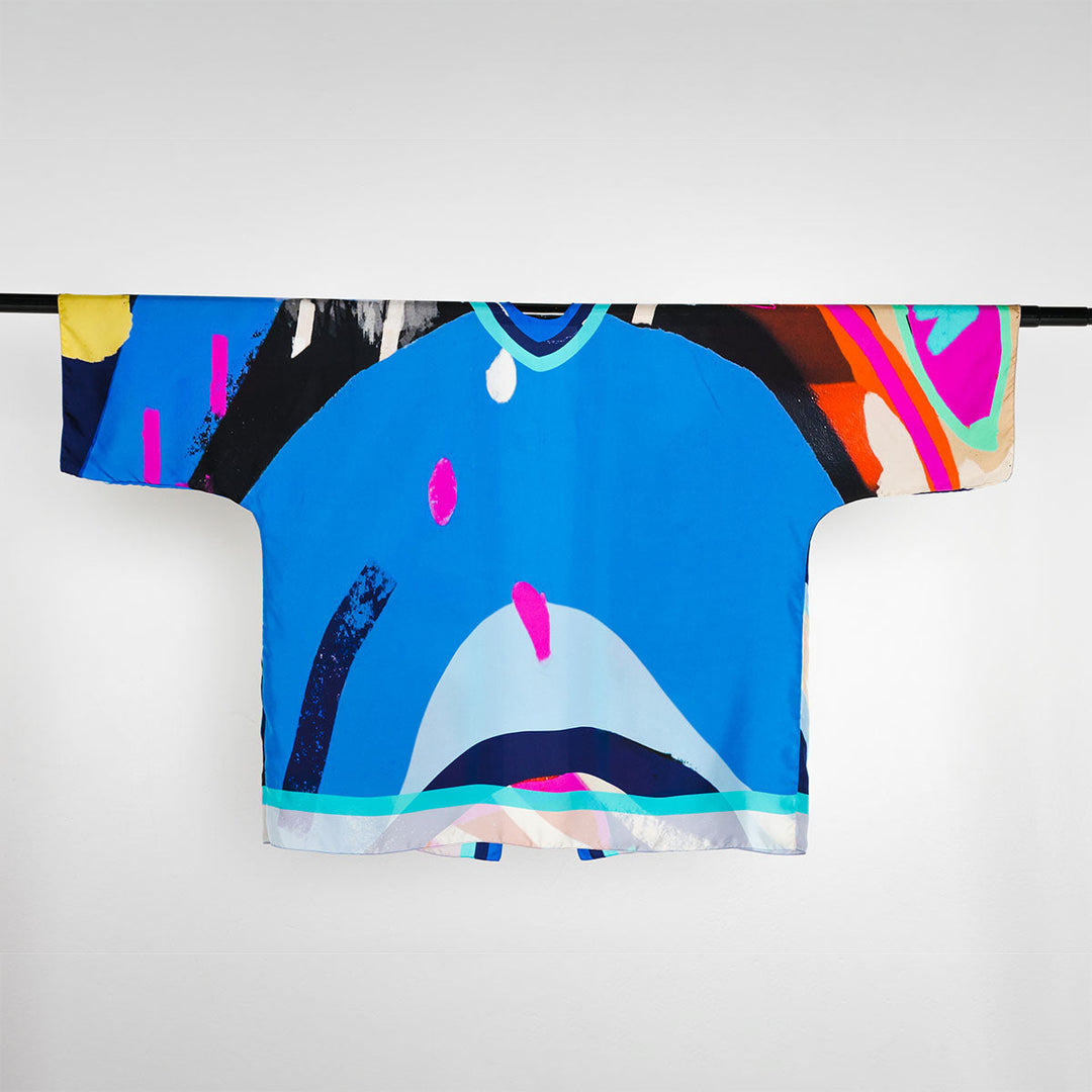 Venice Silk Kimono Robe