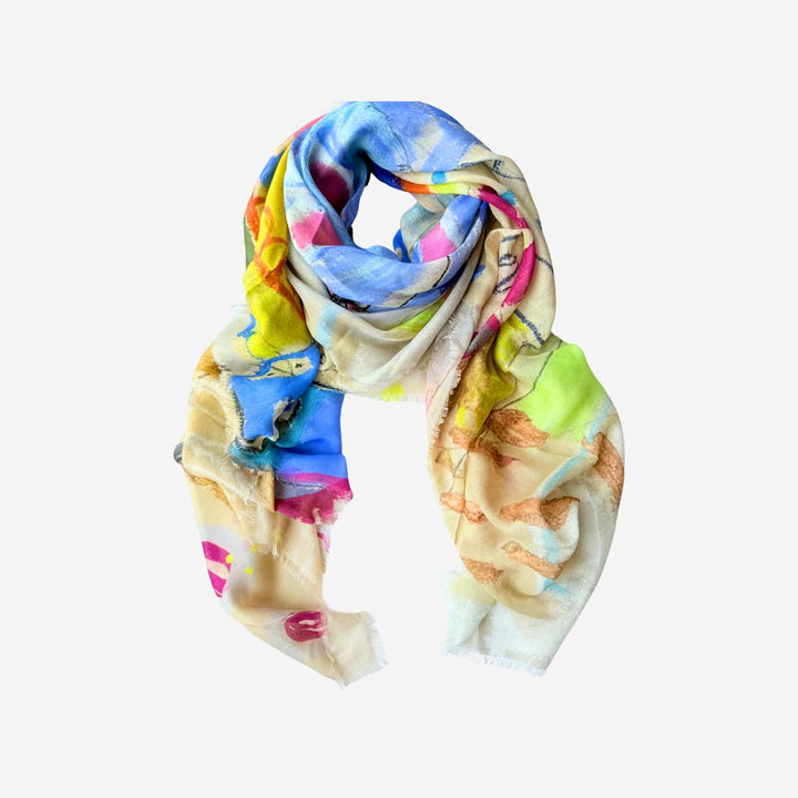 Shine Silk Modal Scarf
