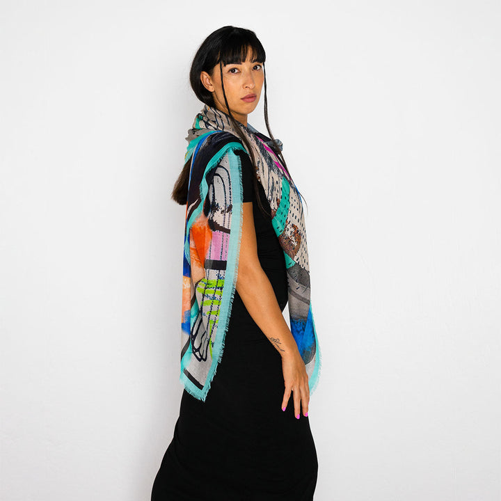 Echo Silk Scarf