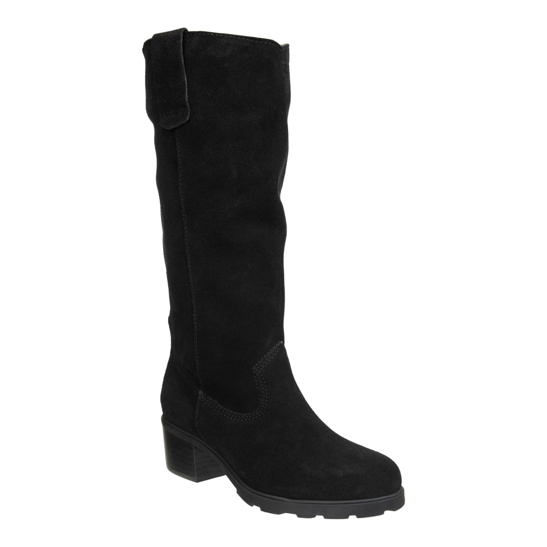 OTBT - TALLOW in BLACK Heeled Mid Shaft Boots