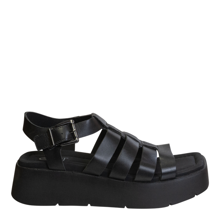 OTBT - ARCHAIC in BLACK Platform Sandals