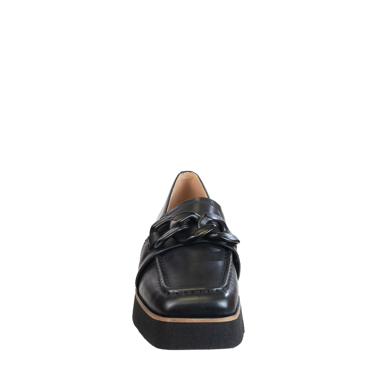 NAKED FEET - PRIVY in BLACK Platform Loafers