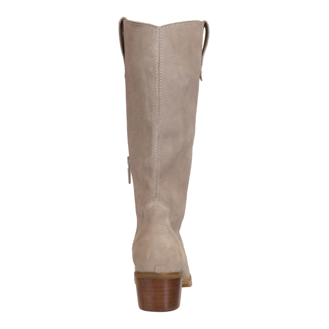 OTBT - TALLOW in BEIGE Heeled Mid Shaft Boots